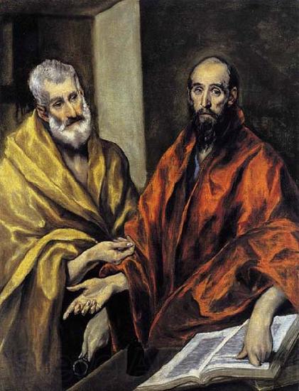 GRECO, El Saints Peter and Paul Germany oil painting art